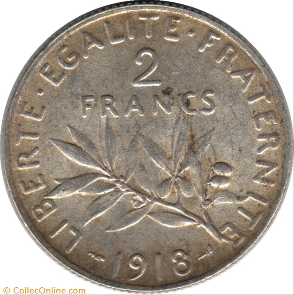2 francs Semeuse monnaie france moderne 2 francs semeuse