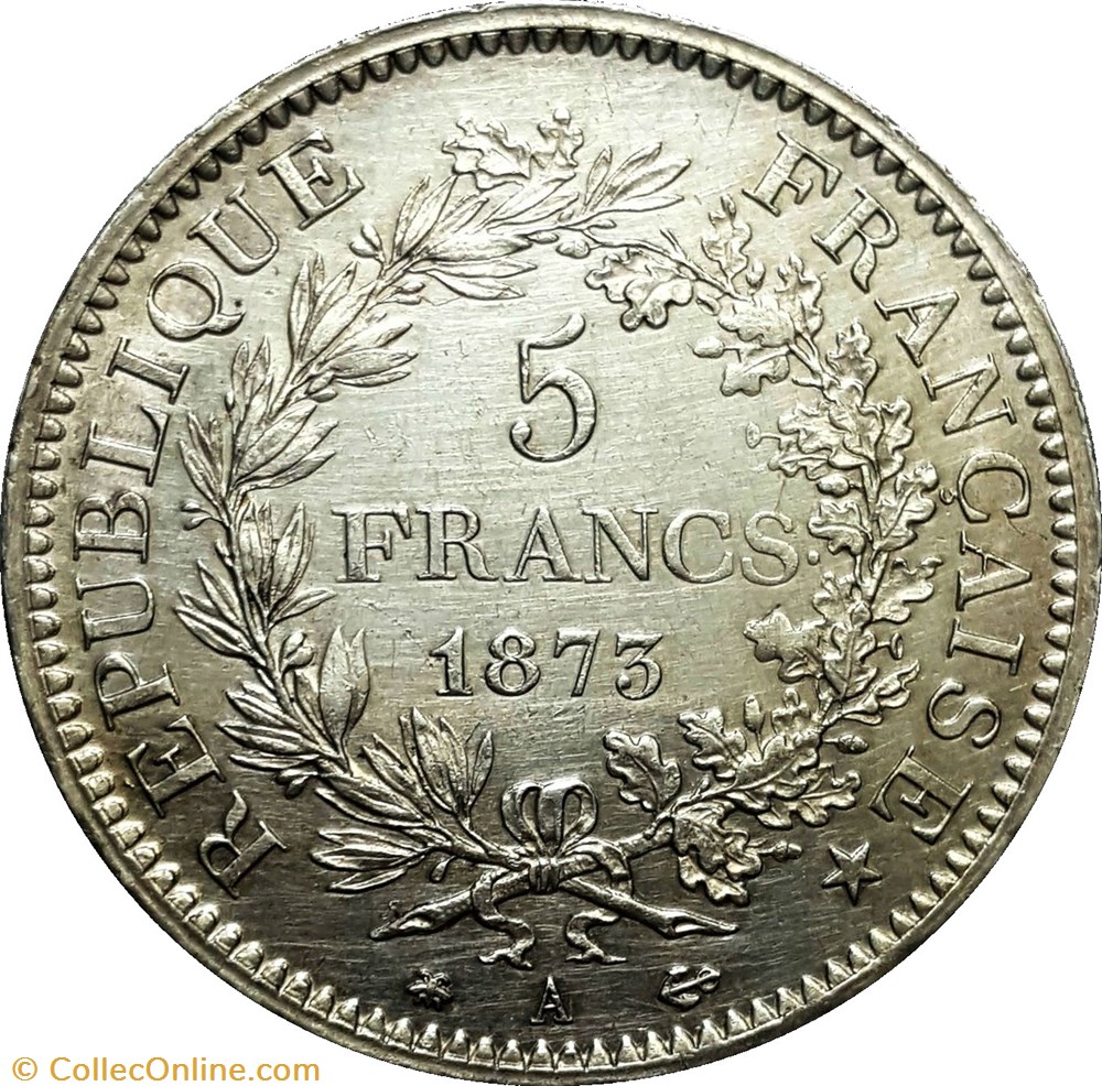 5 francs Hercule monnaie france moderne 5 francs hercule