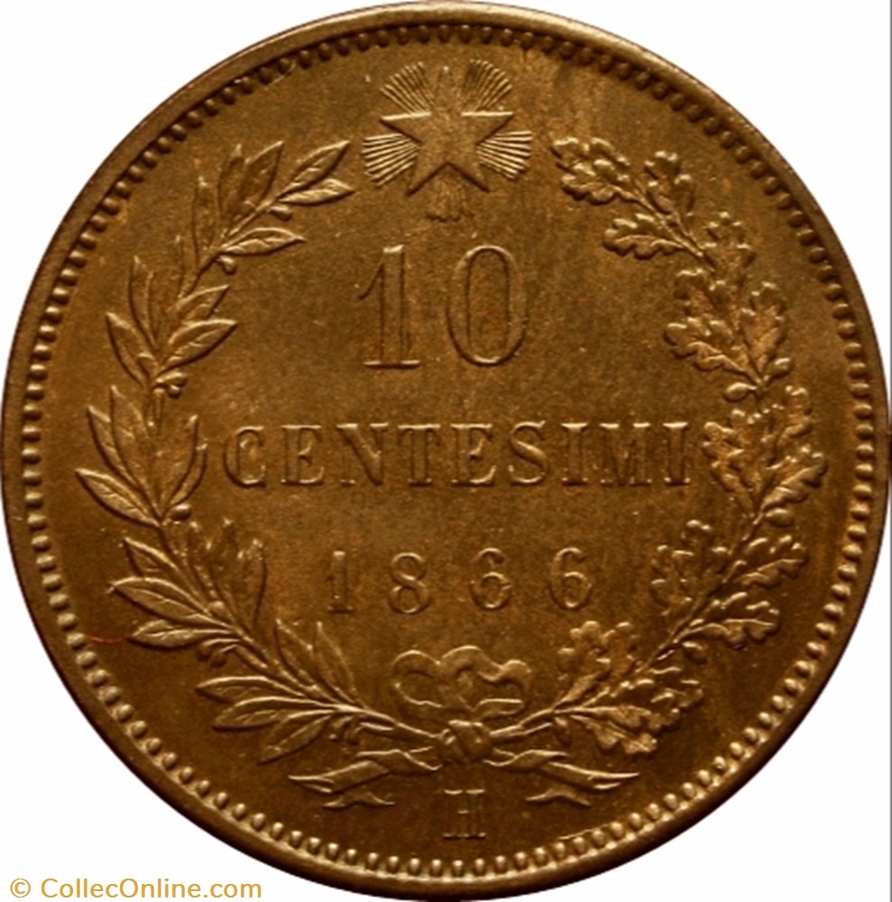 10 centesimi Victor-Emmanuel II monnaie monde italie 10 centesimi victor emmanuel ii