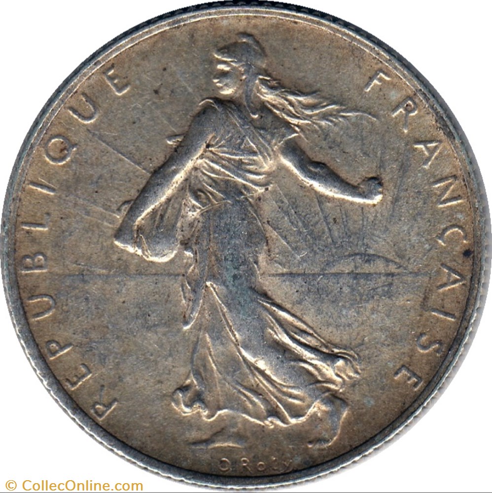 2 francs Semeuse monnaie france moderne 2 francs semeuse