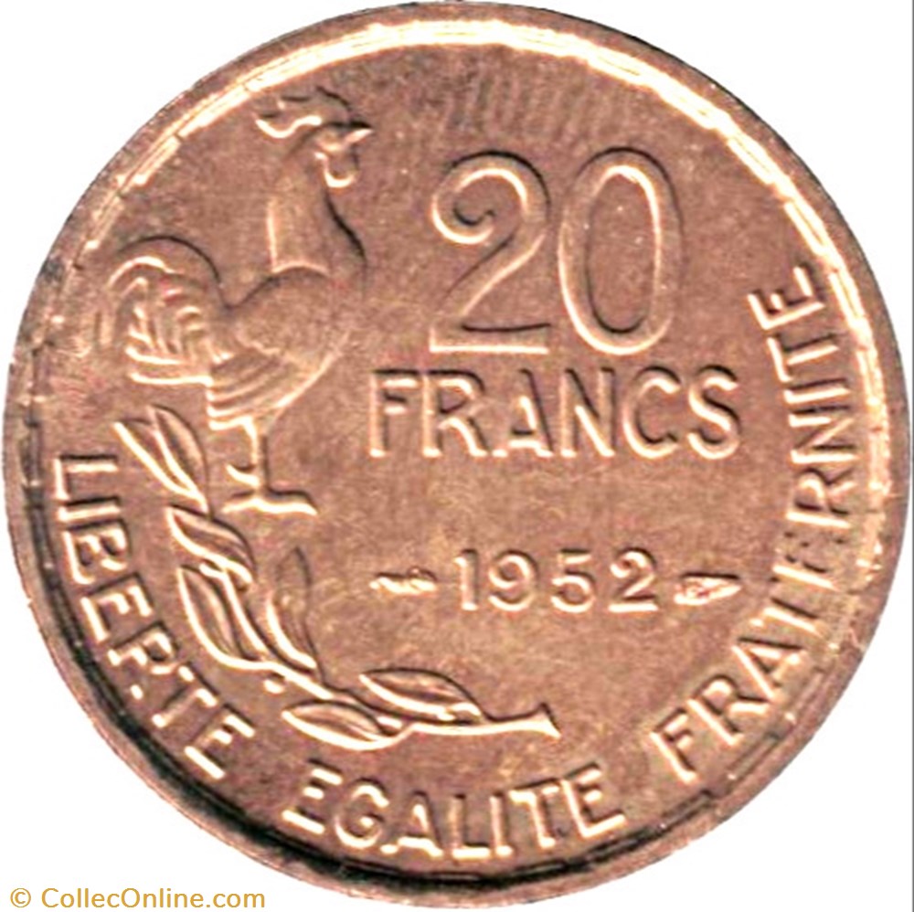 20 francs Guiraud monnaie france moderne 20 francs guiraud
