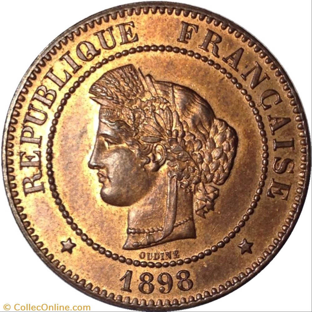 5 centimes Cérès monnaie france a moderne 5 centimes ceres