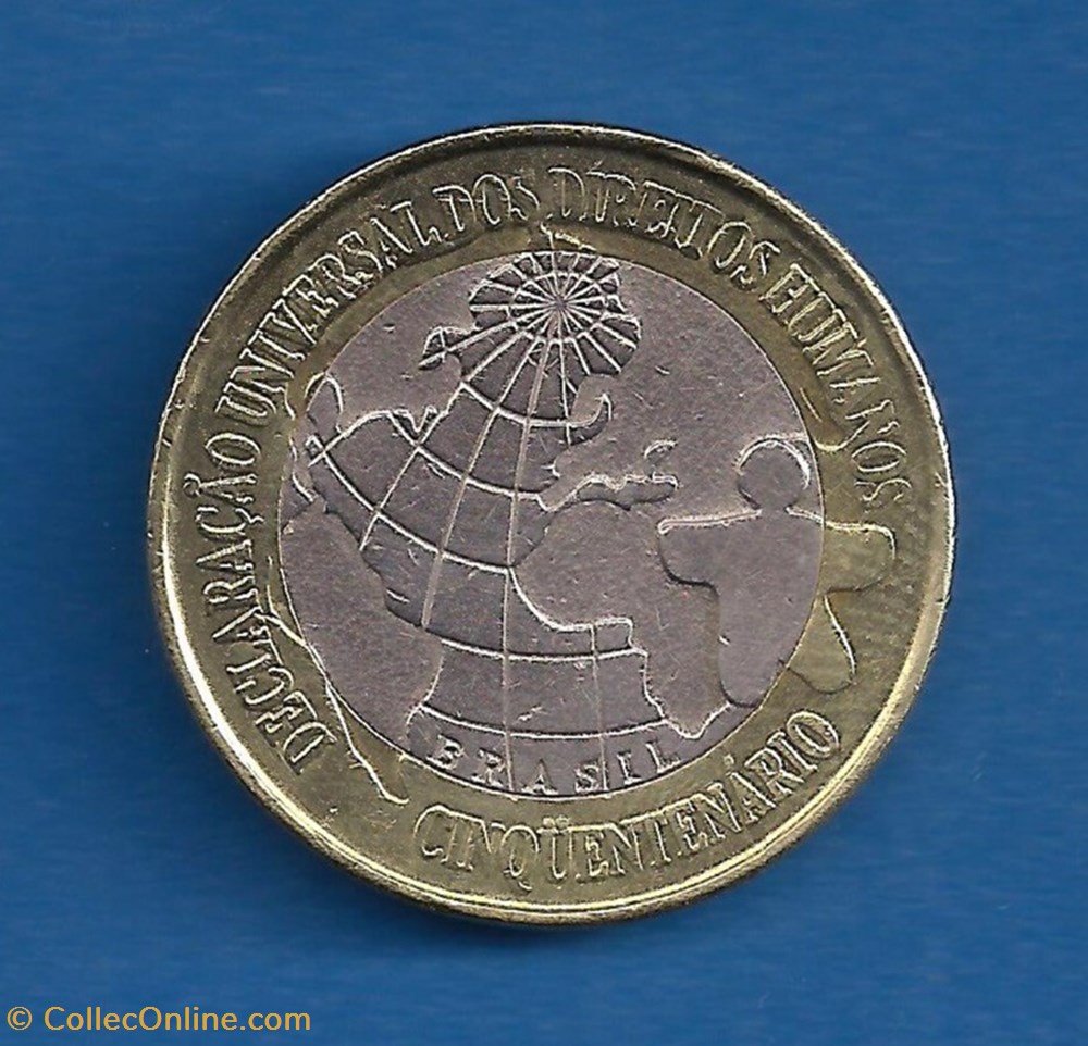 1 Real 1998 moedas mundo brasil 1 real 1998