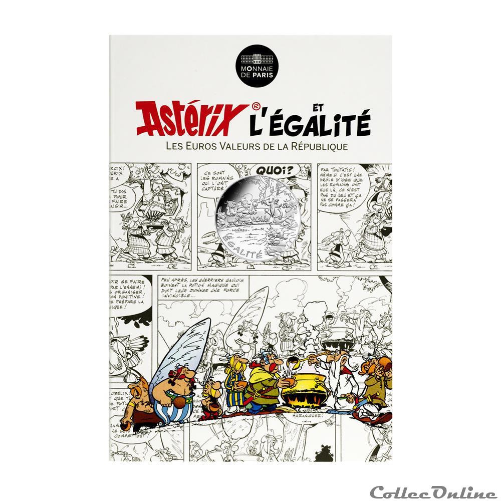 € République Astérix Monnaie de 10€ Argent "Egalité Distribution Potion" 3 jeton mereaux france republique asterix monnaie de 10 argent egalite distribution potion