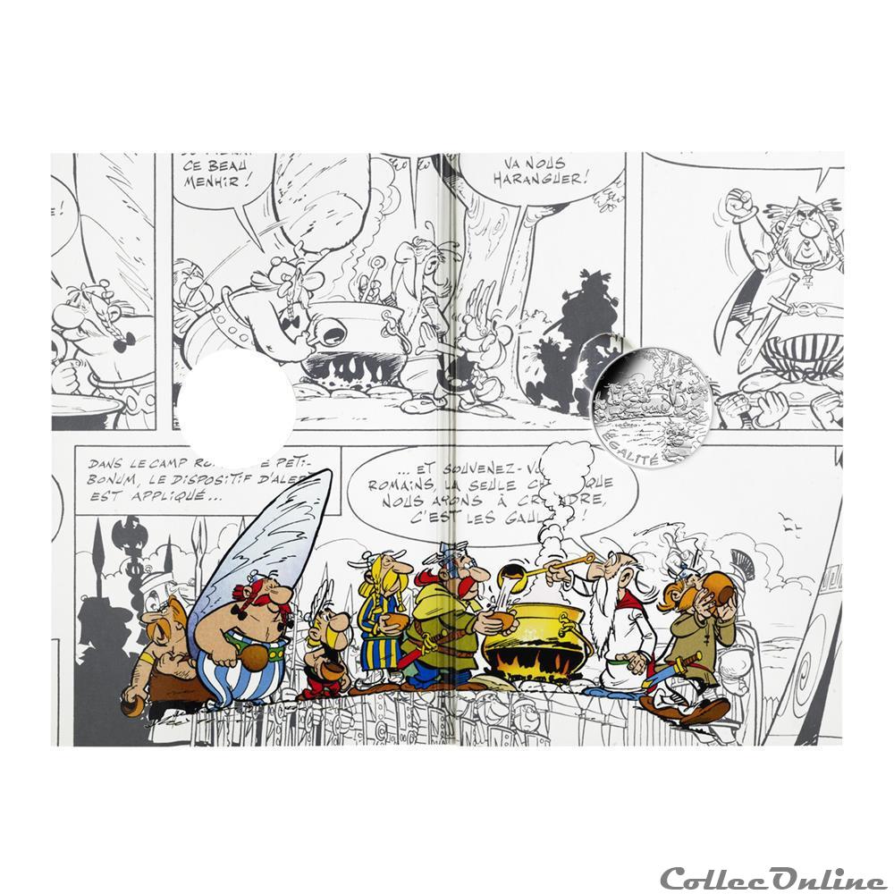 € République Astérix Monnaie de 10€ Argent "Egalité Distribution Potion" 4 jeton mereaux france republique asterix monnaie de 10 argent egalite distribution potion
