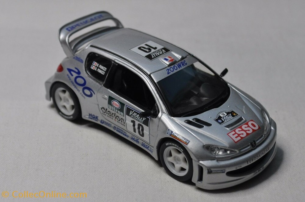 206 WRC modeles reduits voitures 206 wrc