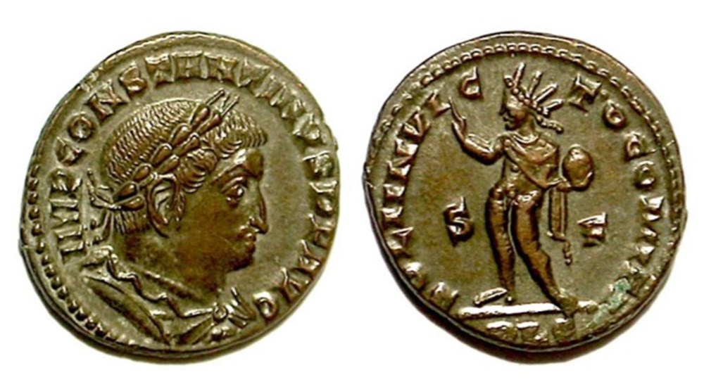 munzen lugdunum sol invicto comiti