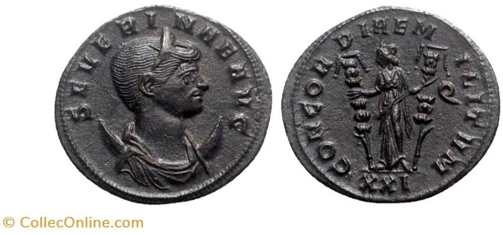Siscia - CONCORDIAE MILITVM munzen antike bis siscia concordiae militvm