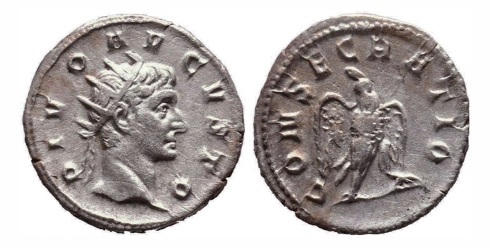 Divus Augustus - CONSECRATIO munzen antike bis romische imperial und republik divus augustus consecratio