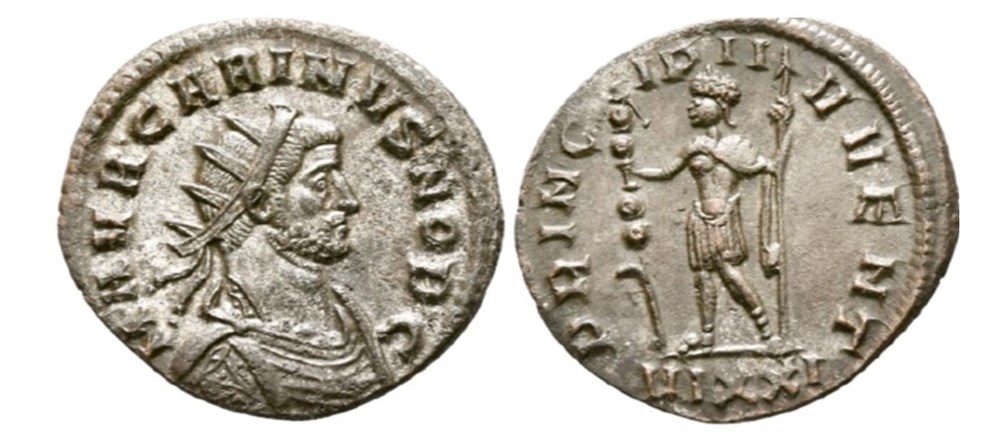 Ticinum - PRINCIPI IVVENT munzen antike bis romische imperial und republik ticinum principi ivvent
