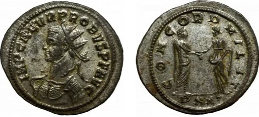 munzen antike bis romische imperial und republik lugdunum concord milit