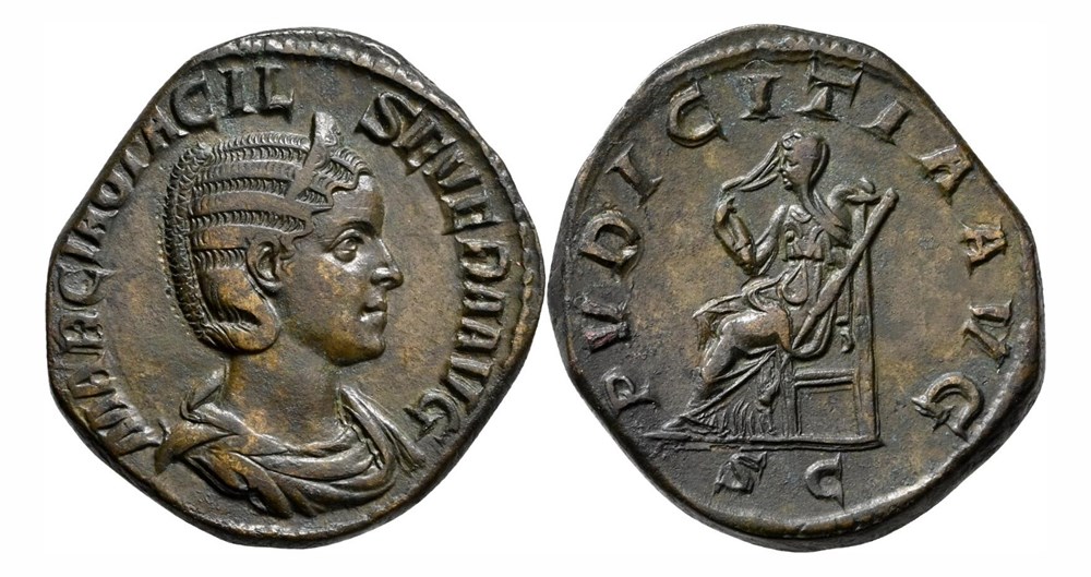munzen antike bis romische imperial und republik pvdicitia avg