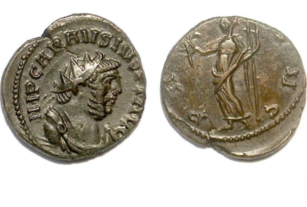 munzen antike bis romische imperial und republik london pax avg carausius