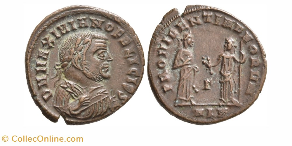 Maximianus - PROVIDENTIA DEORVM - Alexandria munzen antike bis romische imperial und republik maximianus providentia deorvm alexandria