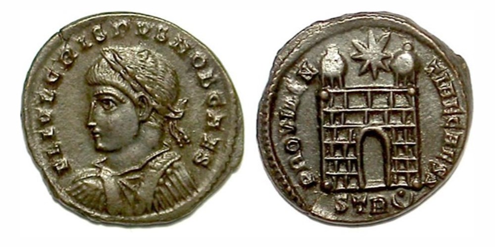 Trier - PROVIDENTIAE CAESS munzen antike bis romische imperial und republik trier providentiae caess