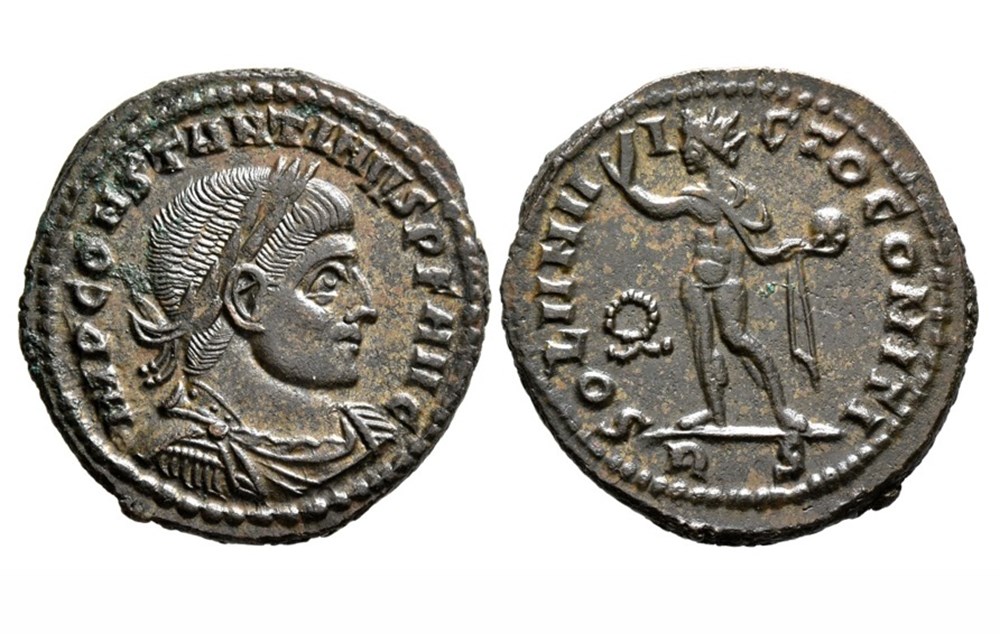 Rome - SOLI INVICTO COMITI munzen antike bis romische imperial und republik rome soli invicto comiti