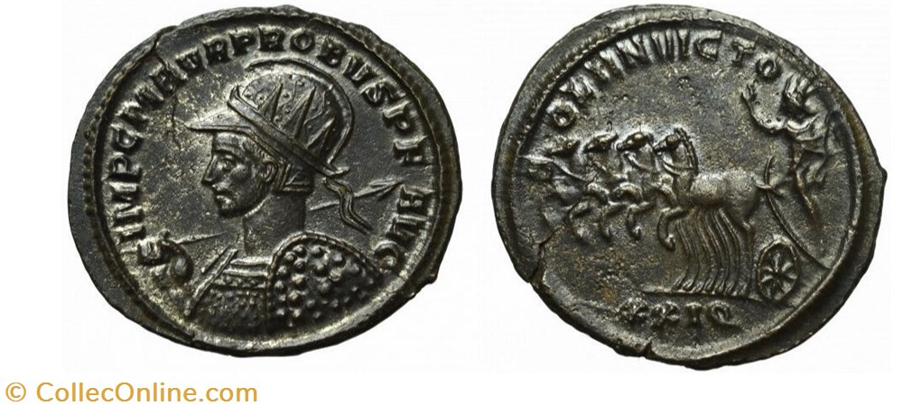 Siscia - SOLI INVICTO munzen antike bis romische imperial und republik siscia soli invicto