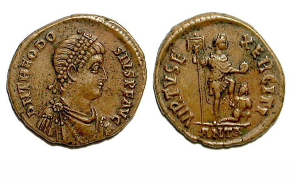 Antioch - VIRTVS EXERCITI munzen antike bis romische imperial und republik antioch virtvs exerciti