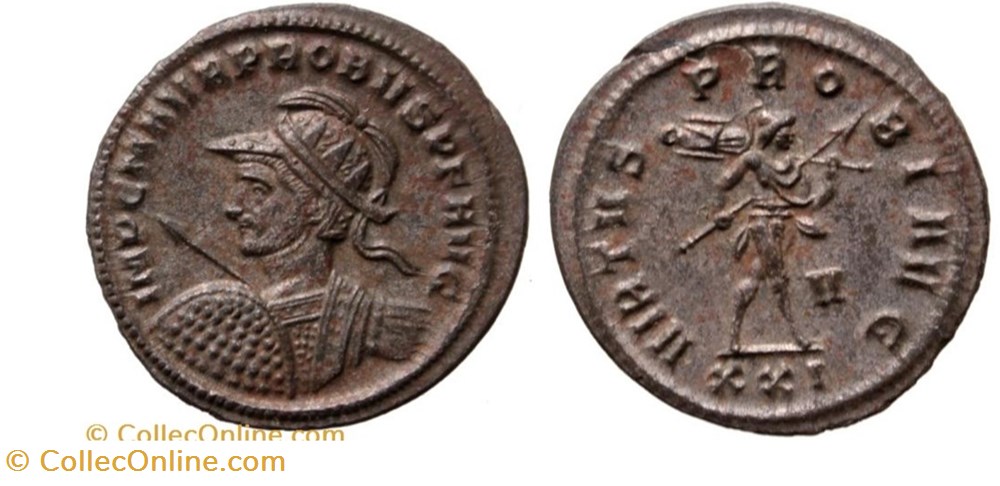 Siscia - VIRTVS PROBI AVG munzen antike bis romische imperial und republik siscia virtvs probi avg