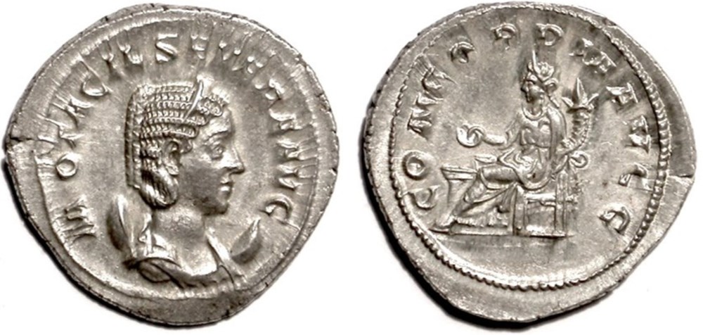 Rome - CONCORDIA AVGG munzen antike bis romische imperial und republik rome concordia avgg