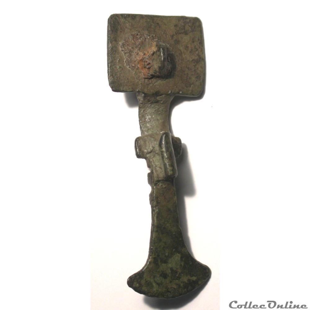 Fibula square-headed kunst antiquitaten fibula square headed