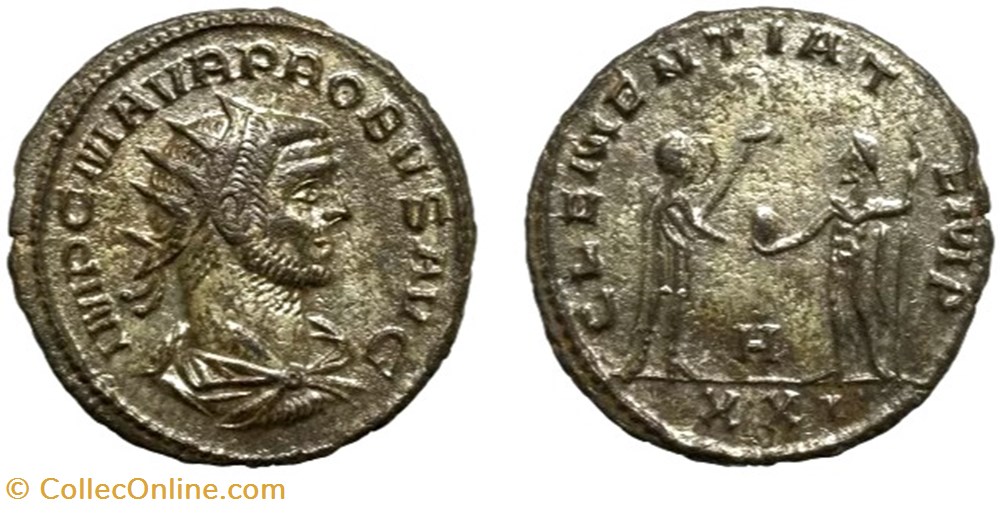 Antiochia - CLEMENTIA TEMP munzen antike bis romische imperial und republik antiochia clementia temp