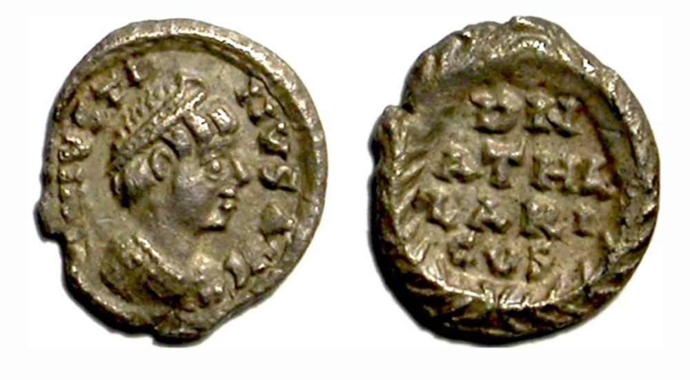 munzen barbarische konigreiche bis ostgotisches konigreich athalaric quarter siliqua ravenna