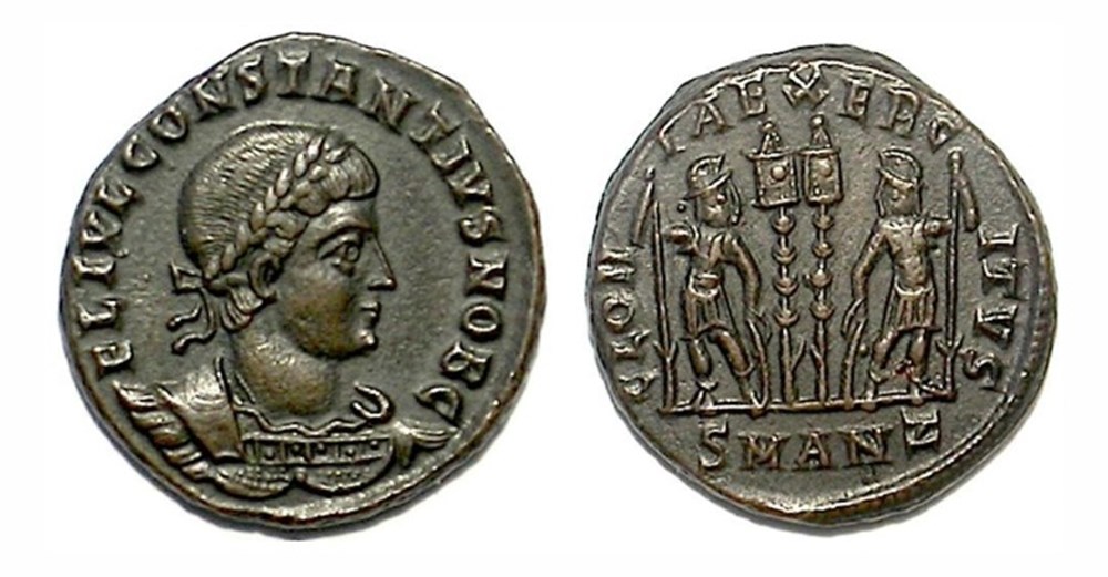 Antiochia - GLORIAE EXERCITVS munzen antike bis antiochia gloriae exercitvs
