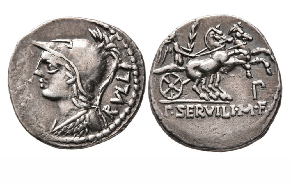 P. Servilius M.f. Rullus munzen antike bis romische imperial und republik p servilius m f rullus