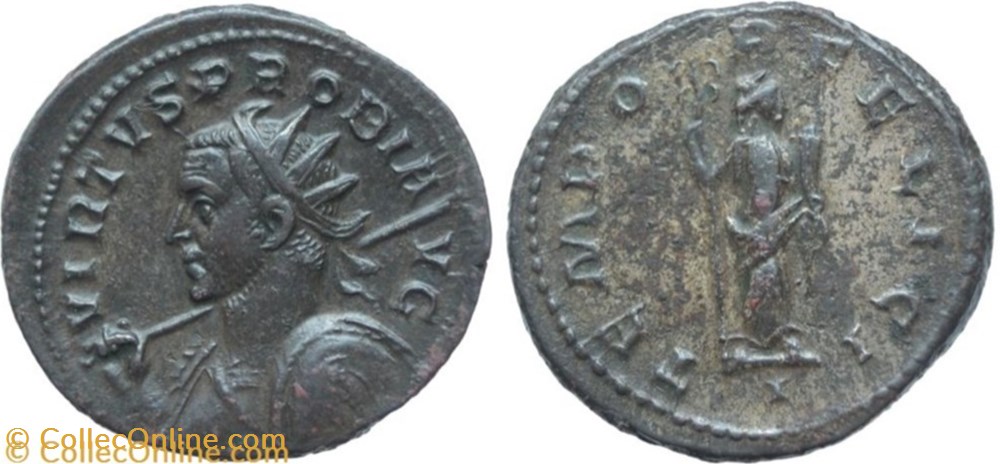 Lugdunum - TEMPOR FELICI munzen antike bis romische imperial und republik lugdunum tempor felici