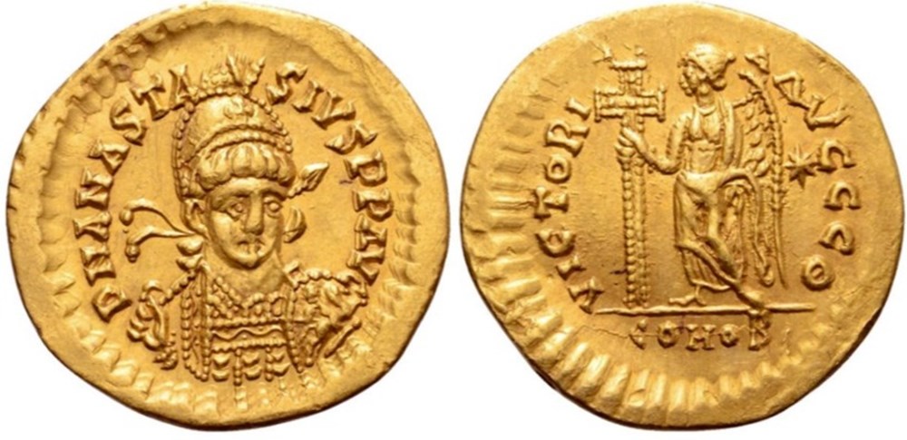 munzen barbarische konigreiche bis theoderic anastasius