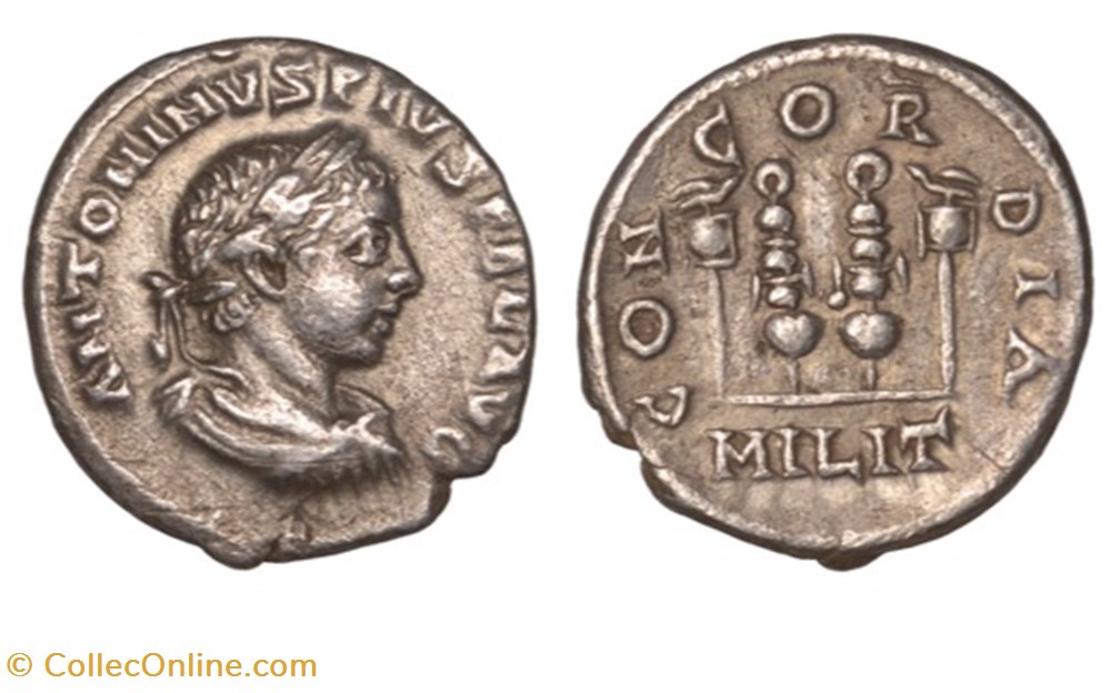 munzen antike bis romische imperial und republik antioch concordia milit
