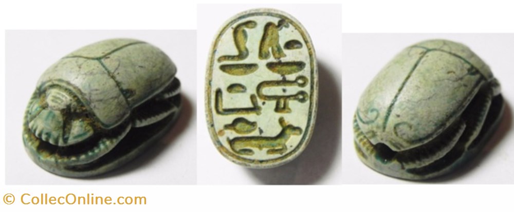 Scarab - Middle Kingdom kunst antiquitaten archaologie afrika scarab middle kingdom