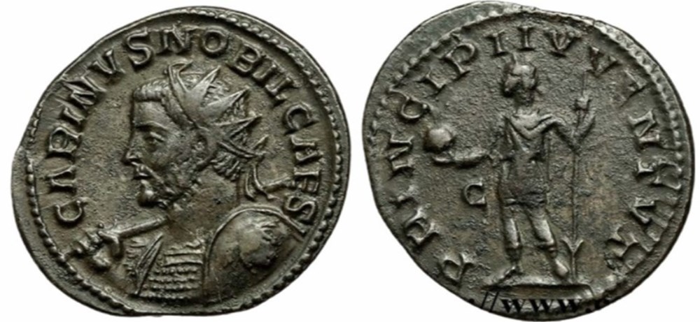 Lugdunum - PRINCIPI IVENTVS munzen antike bis romische imperial und republik lugdunum principi iventvs