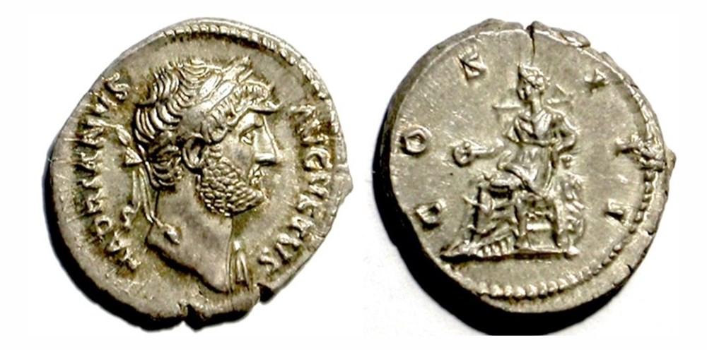 munzen antike bis romische imperial und republik hadrian cos iii rome