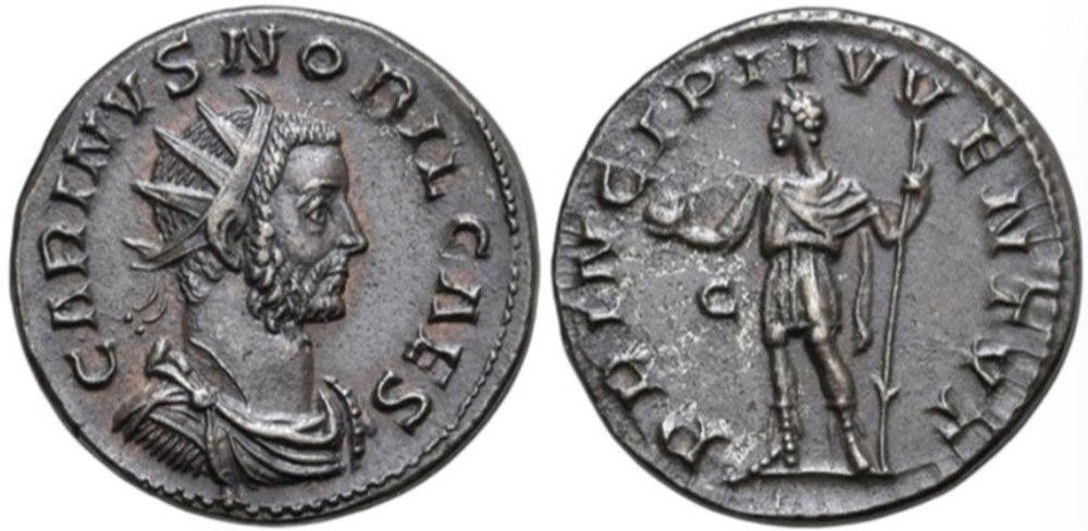 Lugdunum - PRINCIPI IVVENTVT munzen antike bis romische imperial und republik lugdunum principi ivventvt