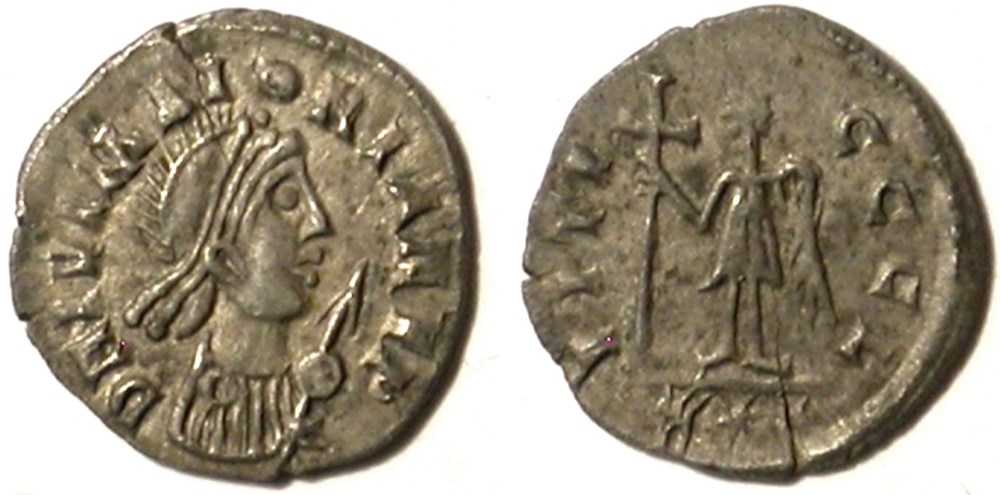 Argenteus in the name of Maiorianus munzen antike bis argenteus in the name of maiorianus