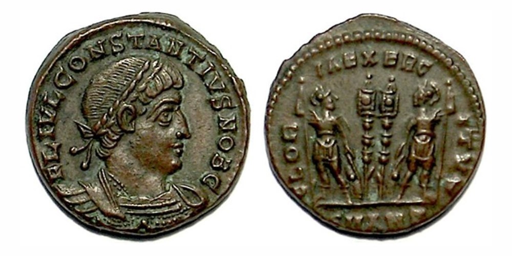 Antiochia - GLORIAE EXERCITVS munzen antike bis antiochia gloriae exercitvs