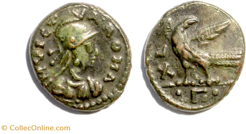 Theoderic - Follis 40-Nummi munzen antike bis theoderic follis 40 nummi