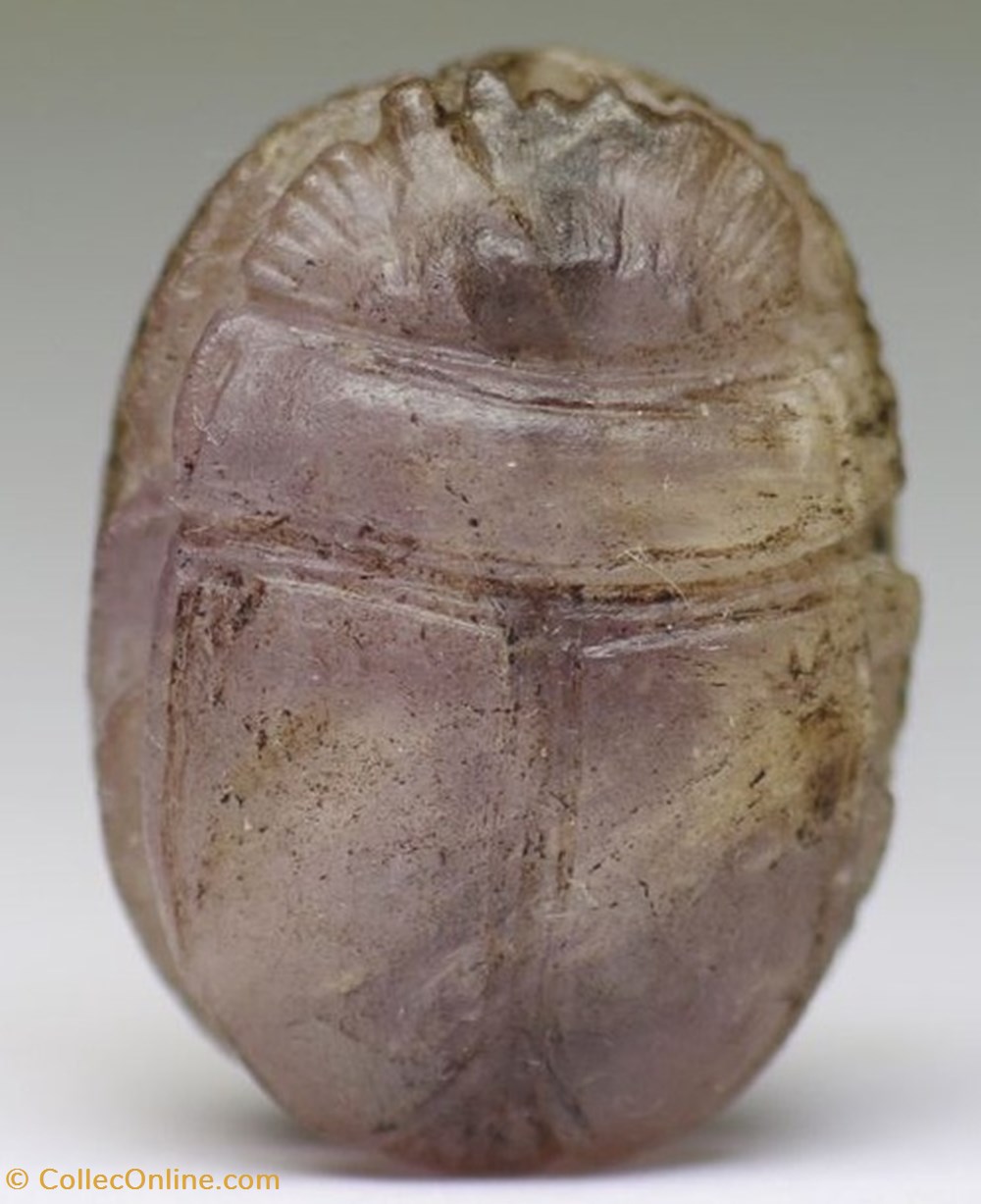 kunst antiquitaten archaologie afrika scarab new kingdom