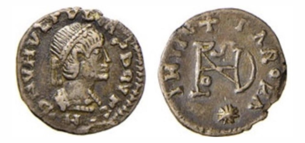 munzen theoderic quarter siliqua milan