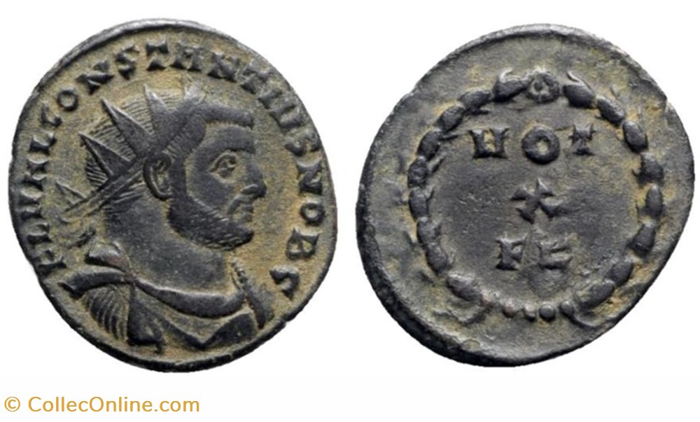 Constantius I Caesar - Carthage munzen antike bis romische imperial und republik constantius i caesar carthage