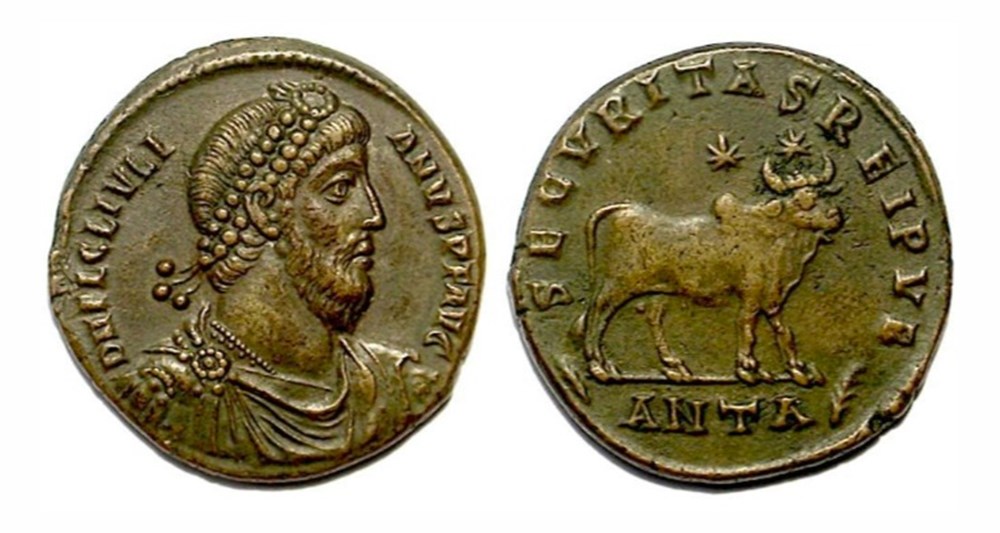 Antiochia - SECVRITAS REIPVB munzen antike bis romische imperial und republik antiochia secvritas reipvb