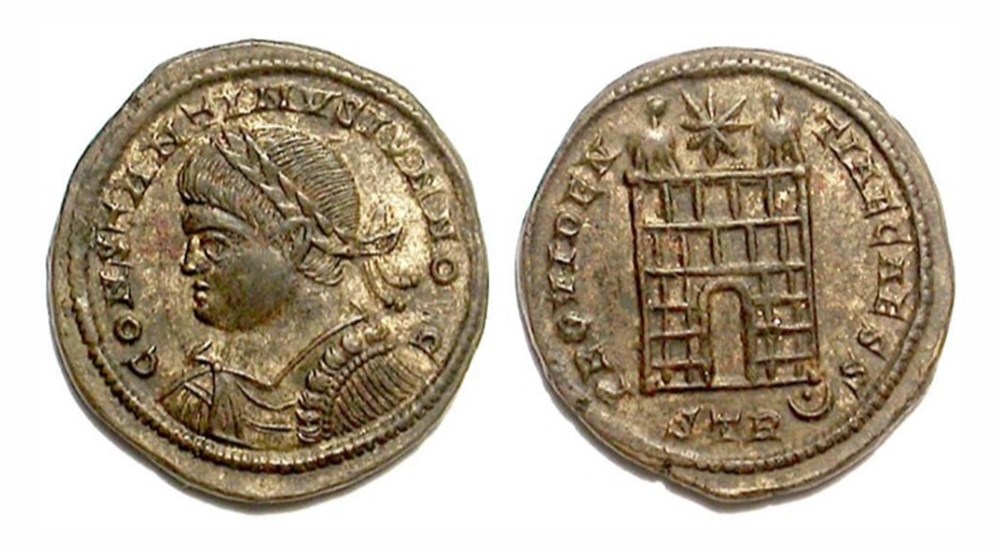 munzen antike bis trier providentiae caess