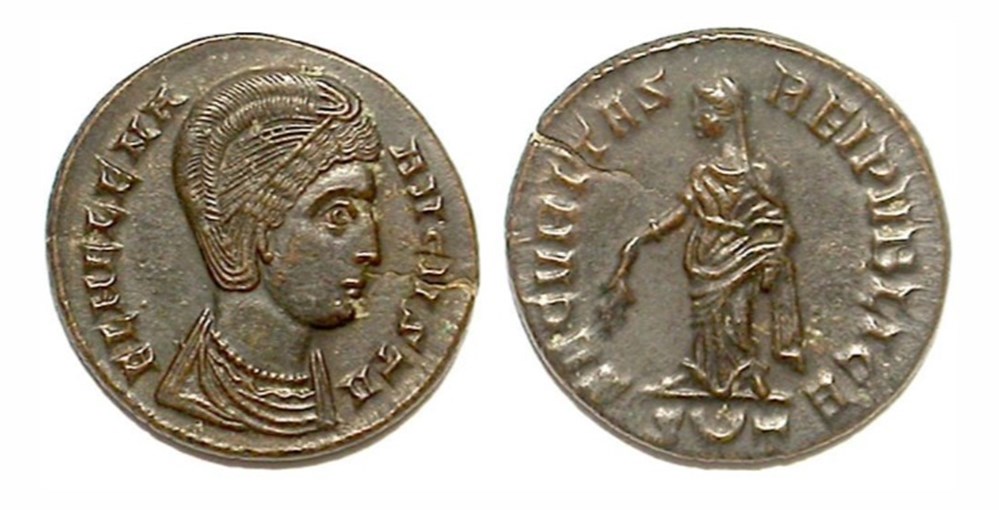 HELENA - Ticinum munzen helena ticinum
