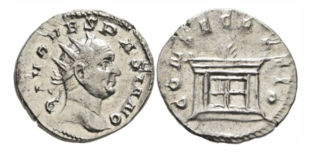 munzen antike bis romische imperial und republik divs vespasianus consecratio