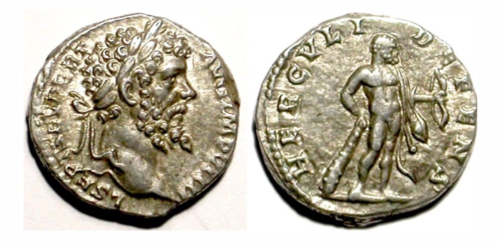 munzen antike bis romische imperial und republik rome hercvli defens
