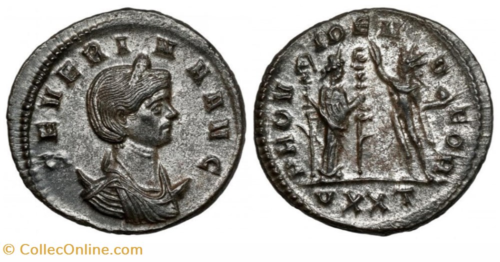 Ticinum - PROVIDEN DEOR munzen antike bis ticinum providen deor