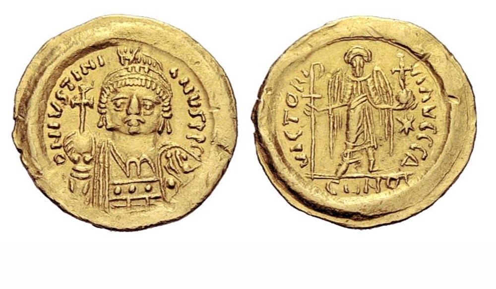 Justinian - Rome munzen barbarische konigreiche bis justinian rome