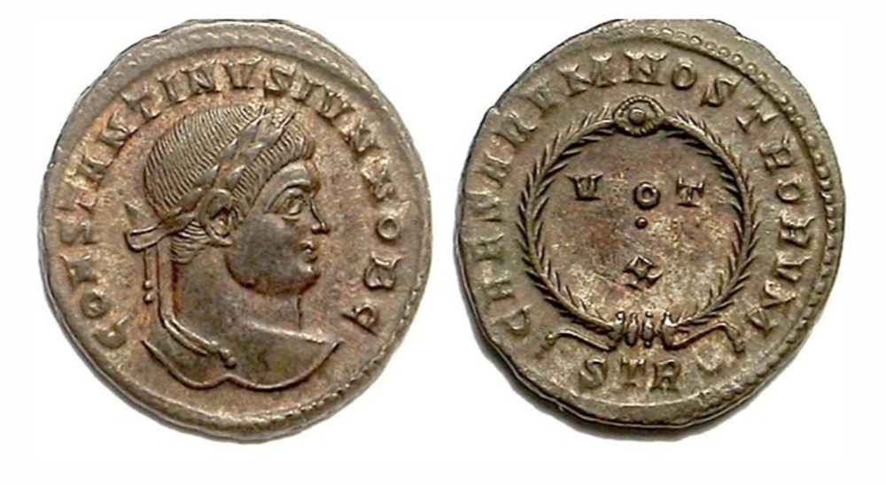 Trier - CAESARVM NOSTRORVM munzen trier caesarvm nostrorvm